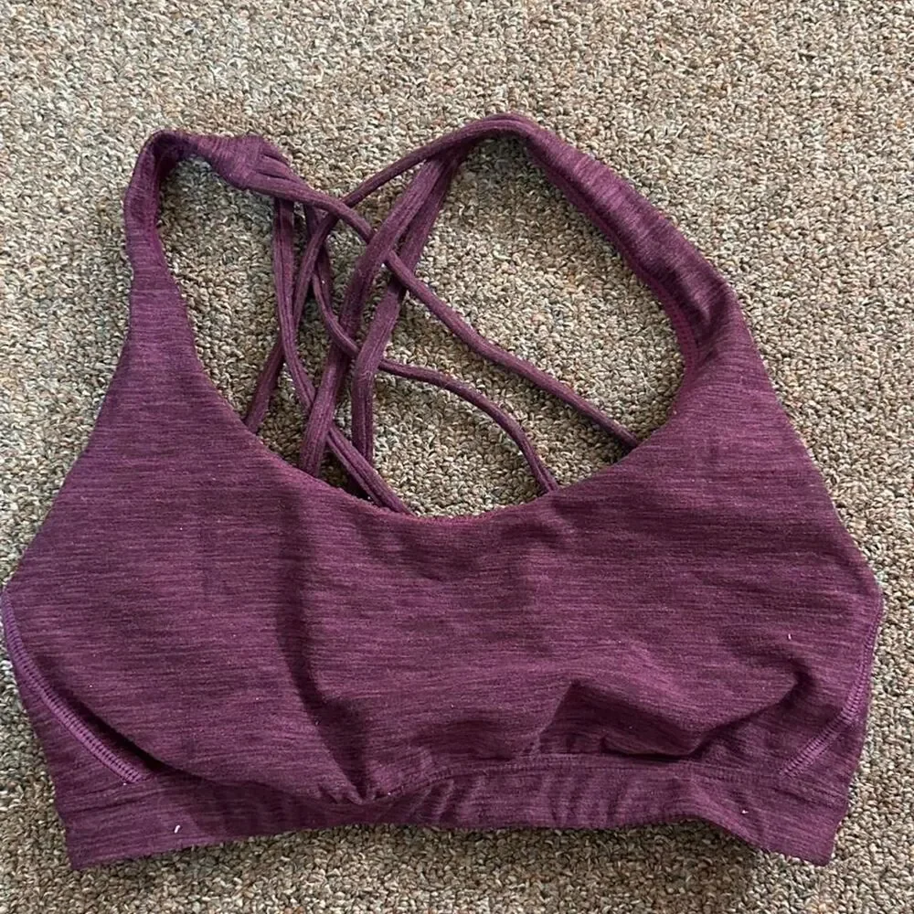 Victoria-s-secret Women's Purple and Burgundy Bra